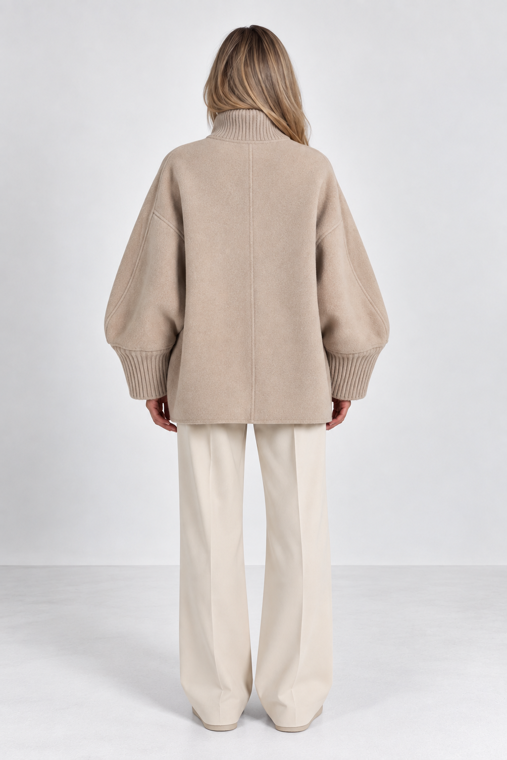 Ilyana Knit Cape Jacket