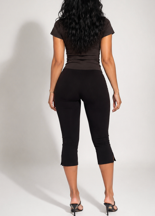 Elise Elegant Capri Pants
