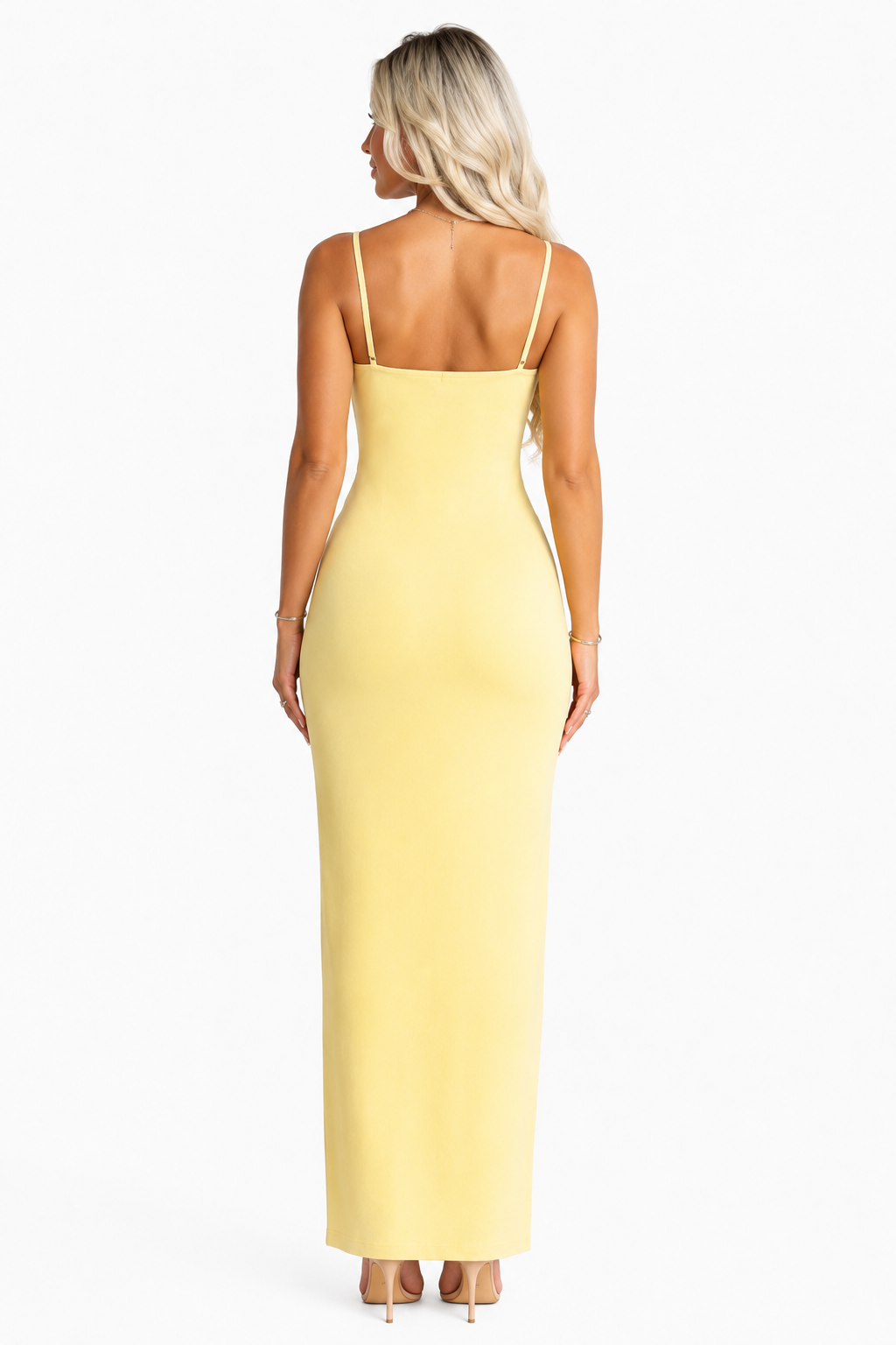 Romy Elegant Yellow Summer Dress