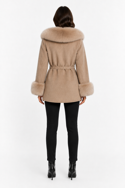 Safiya Fur Collar Jacket