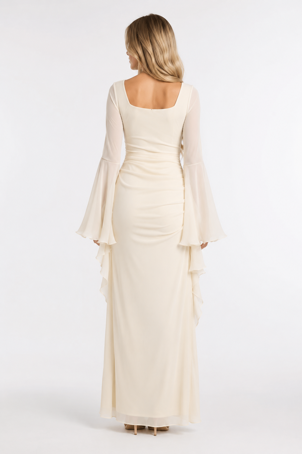 Celine Bell Sleeve Maxi Dress