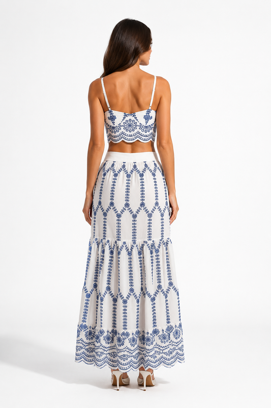 Amelie Embroidered Set