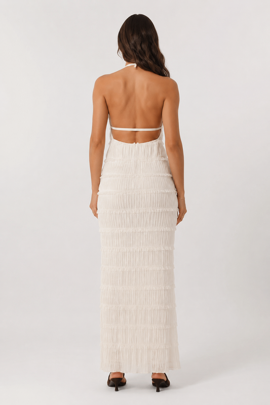Rania Textured Maxi Dress