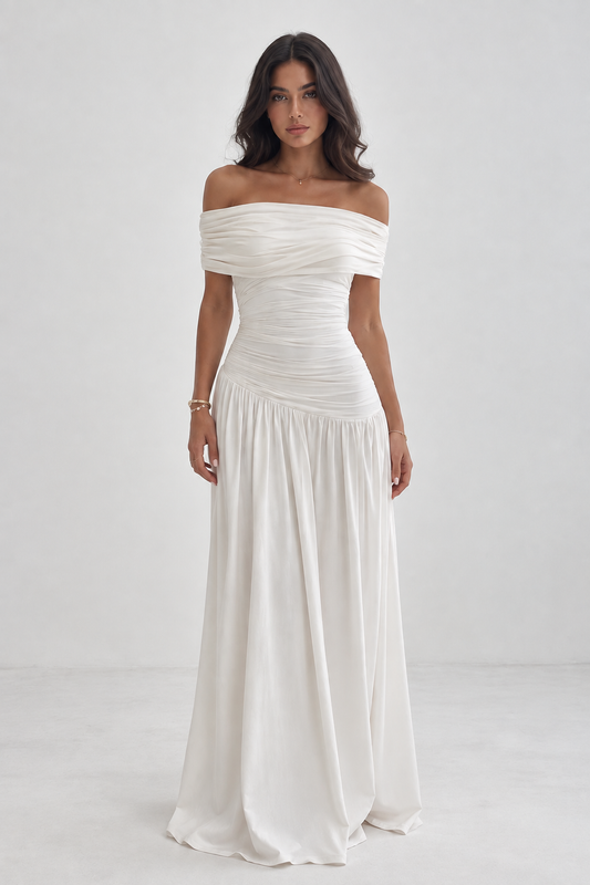 Lyra Ivory Dress