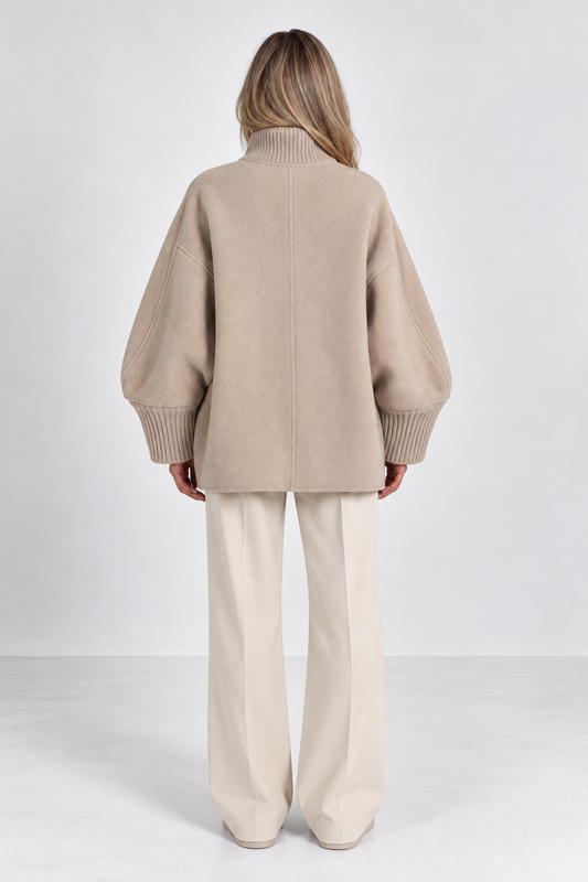 Ilyana Knit Cape Jacket