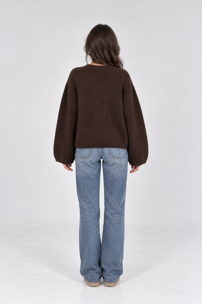 Marlowe Mocha Sweater