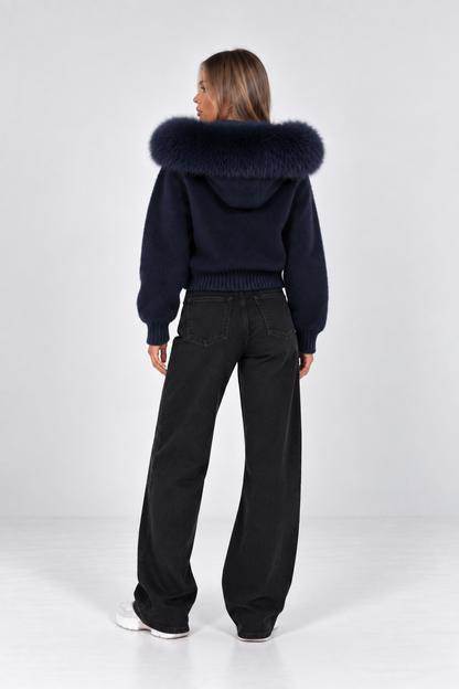 Liora Fur Hood Jacket