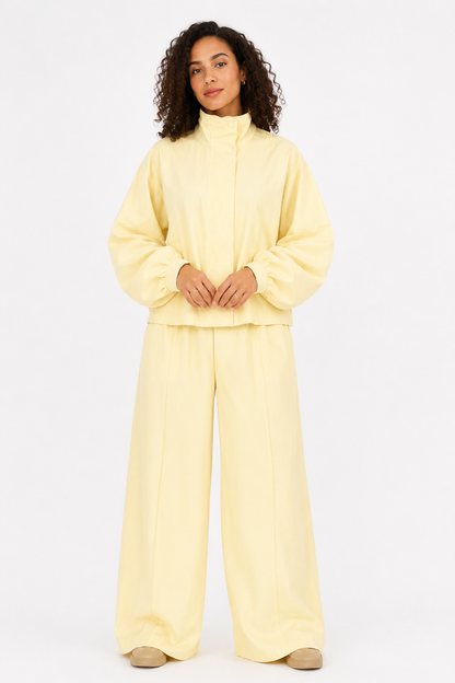 Rania Butter Yellow Lounge Set