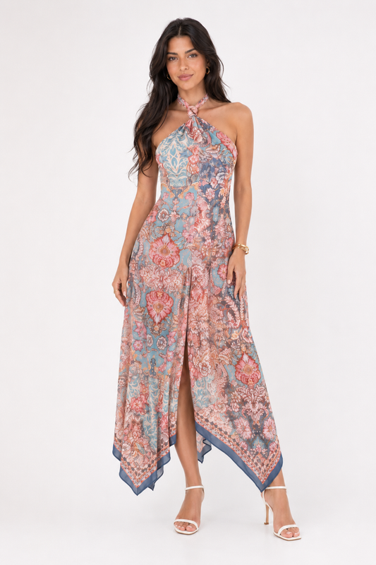 Aurea Paisley Glow Dress