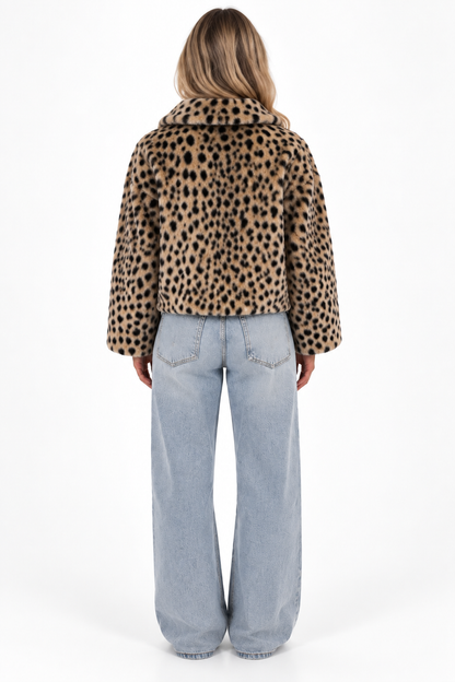 Sora Luxe Leopard Jacket