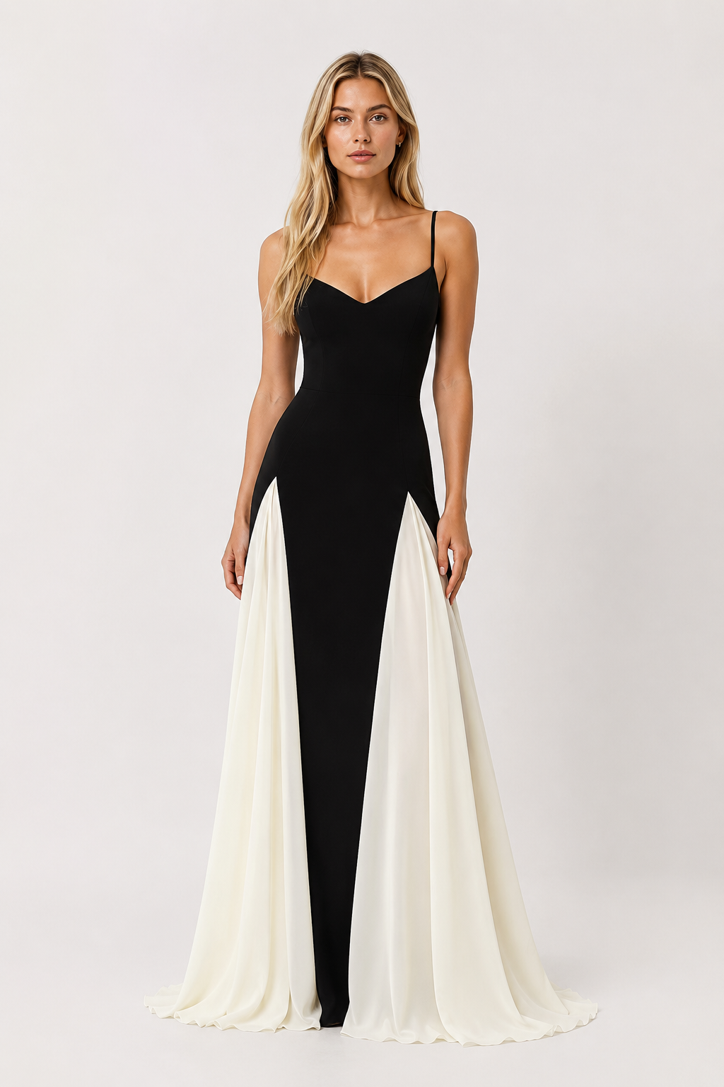 Soraya Noir Ivory Gown