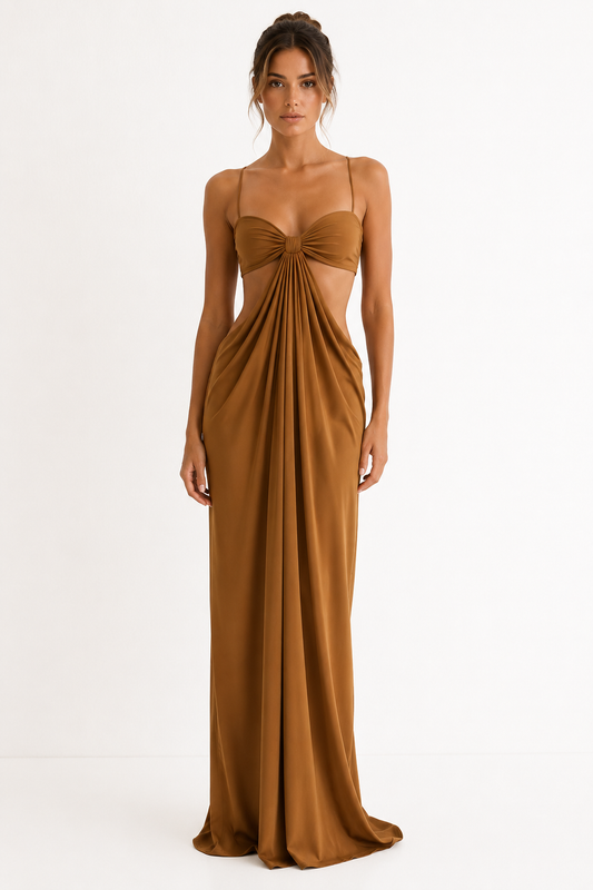 Aria Cut-Out Maxi Dress