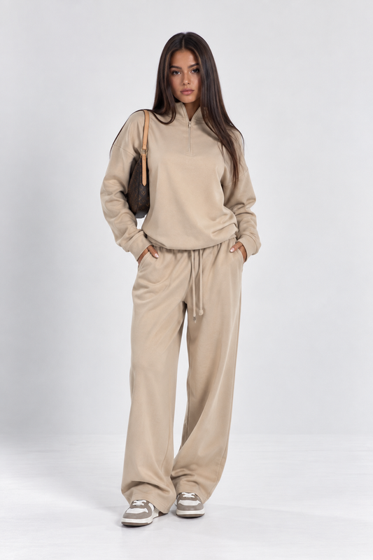 Mina Half-Zip Lounge Set