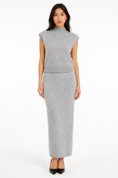 Alessia Knit Maxi Set