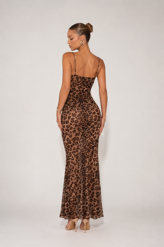 Mina Wrap Midi Dress