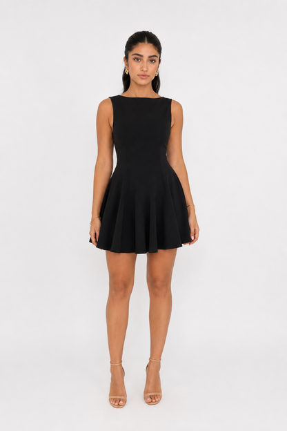 Noa Black Shape Dress