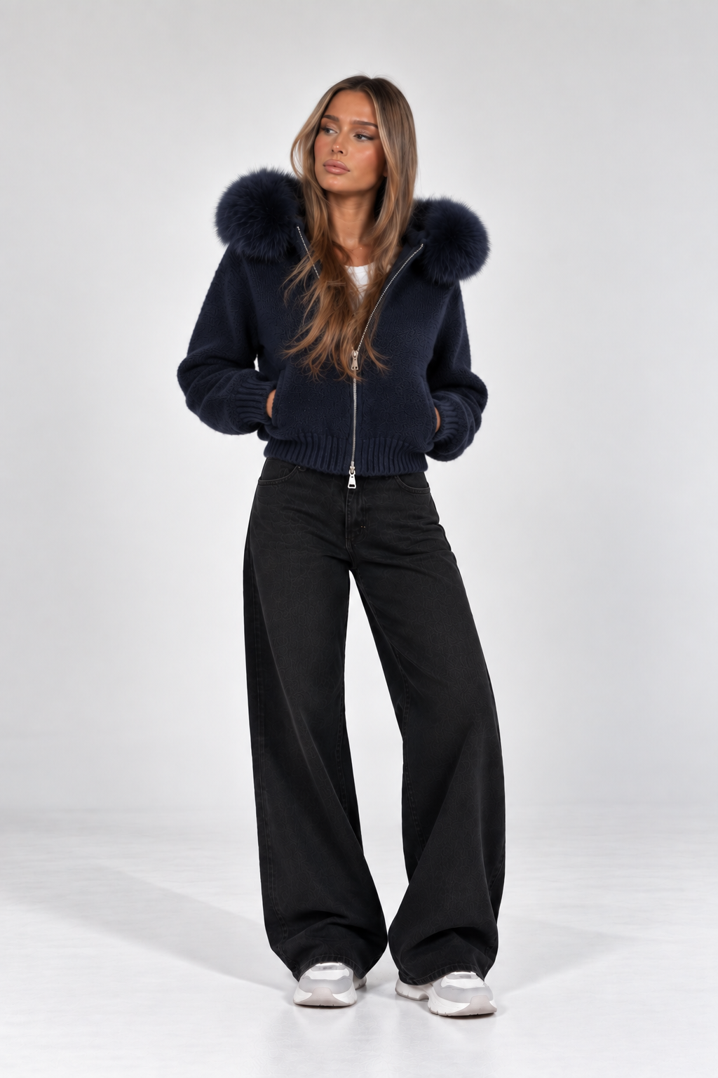 Liora Fur Hood Jacket