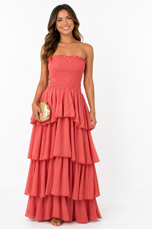 Naya Ruffle Maxi Dress