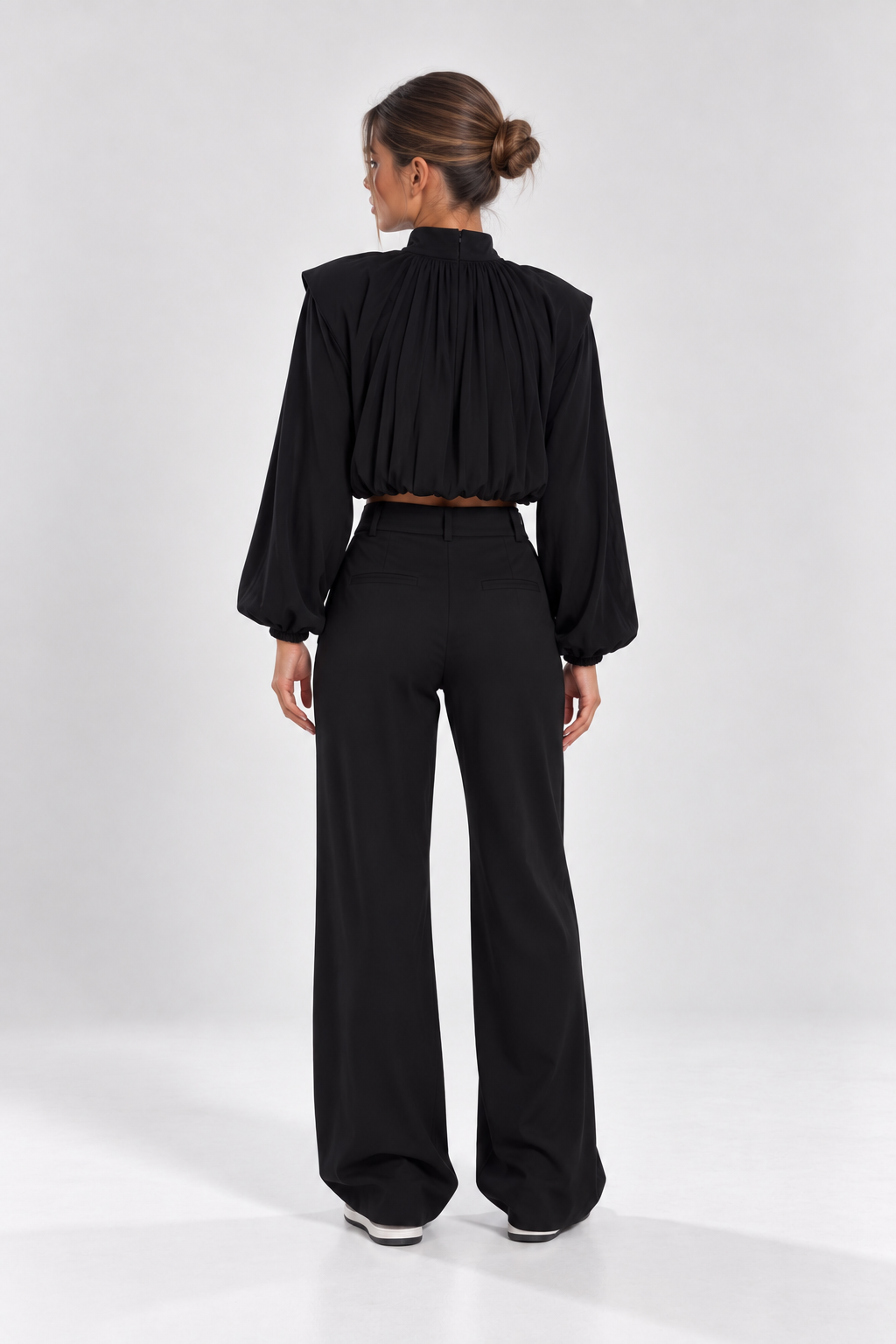 Samira High Neck Blouse