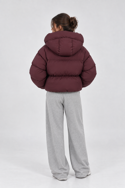 Nelia Plum Puffer