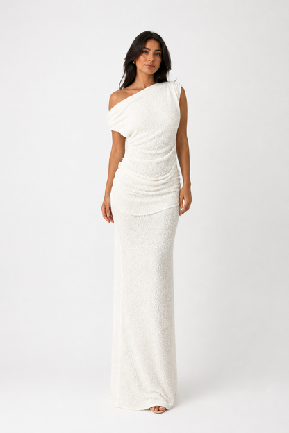 Amina One-Shoulder Dress