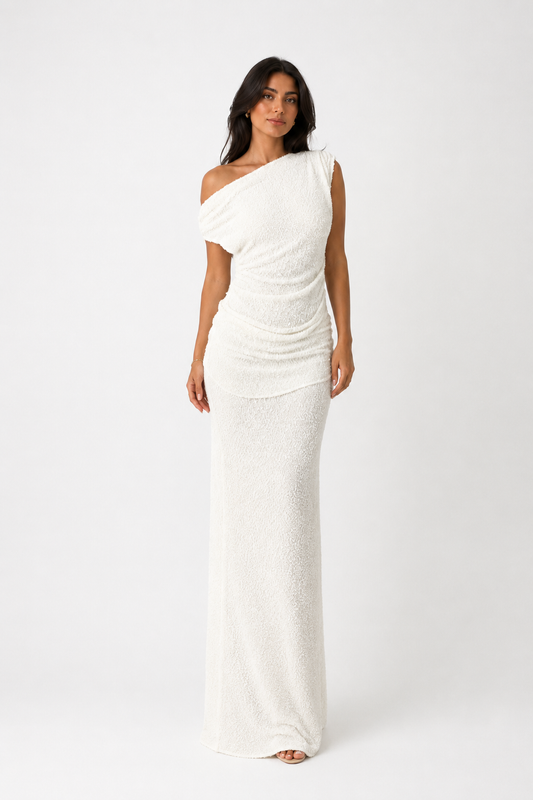 Amina One-Shoulder Dress