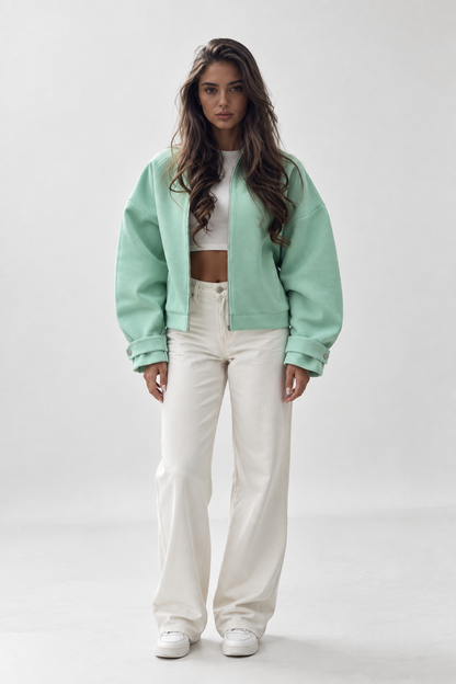 Zelie Mint Jacket