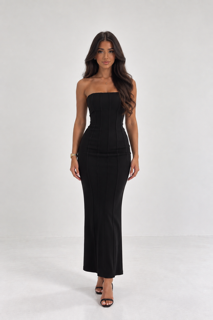 Yara Sculpt Maxi Dress