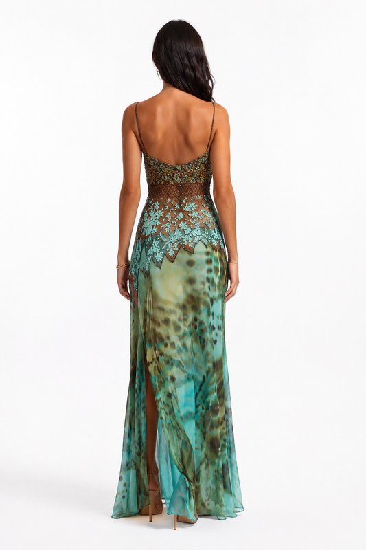 Soline Tropical Nights Maxi Dress