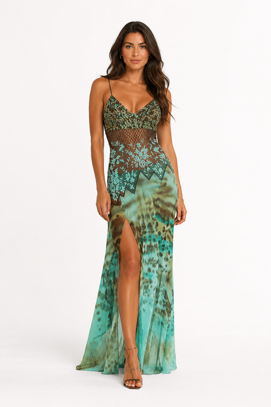 Soline Tropical Nights Maxi Dress