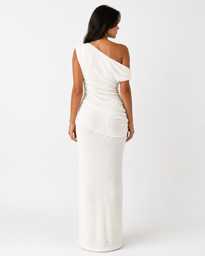 Amina One-Shoulder Dress
