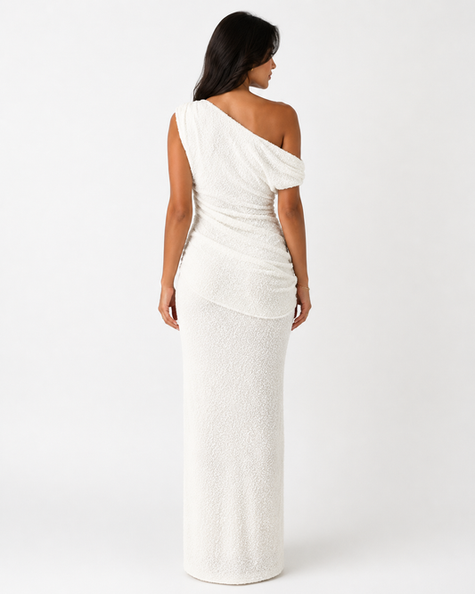 Amina One-Shoulder Dress
